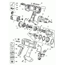 Main Assembly for DeWalt DW997 Type 3 Cordless Drill L S Engineers