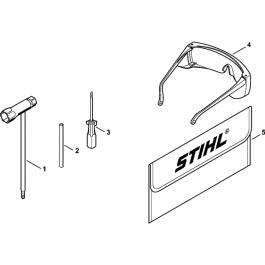 Tools Extras Assembly for Stihl FC 70 70C Lawn Edger L S Engineers