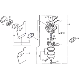 Honda hrr2168vka carburetor online