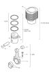 Piston, Conrod, Cylinder Assembly
