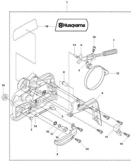Chain Brake & Clutch Cover