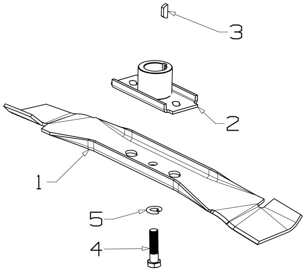Blade Left Assembly