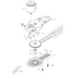 Husqvarna 115iHD45 Hedgetrimmer Parts Husqvarna Battery