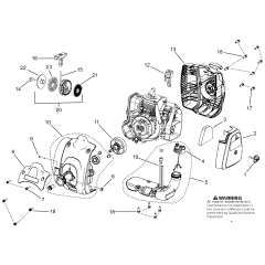 Husqvarna 129R Housing