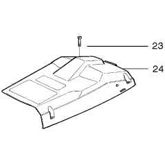 Cover Assembly for Husqvarna 136 Chainsaw