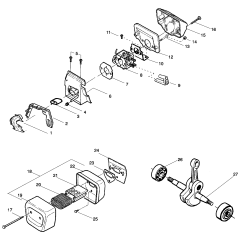 Husqvarna 137 Chainsaw Parts
