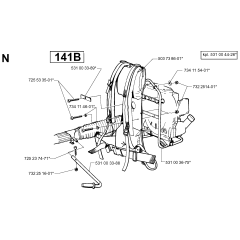 Harness Assembly for Husqvarna 140B