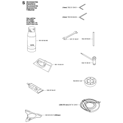 Accessories for Husqvarna 143R Brushcutters