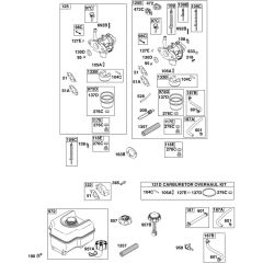 Carburettor Assembly for Briggs