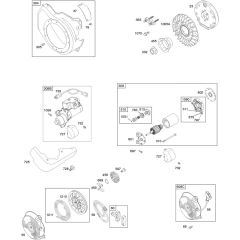 Blower Housing & Starter Assembly