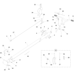 Handle Assembly for Belle 1600