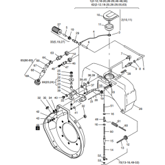 Fuel Assembly for Hatz 1B30 Engine