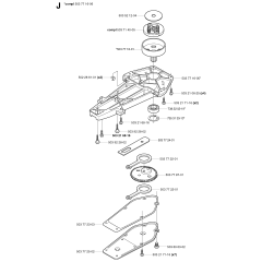 Gear Housing Assembly for Husqvarna 225 H60 Hedge Trimmers
