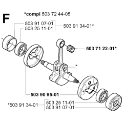 Crankshaft Assembly for 225R