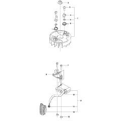 Ignition System Assembly for Husqvarna 226 HS99 S Hedge Trimmers