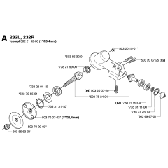 Bevel Gear Assembly for 232R