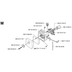 Carburetor & Air Filter for 232R