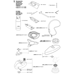 Accessories for Husqvarna 232R
