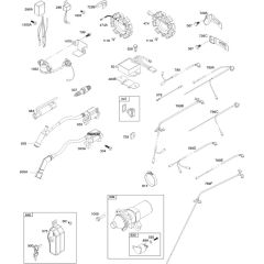 Alternator Assembly for Briggs and Stratton Model No.25T237-0045-F1 Horizontal Shaft Engine