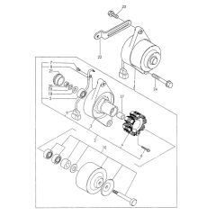 Generator Assembly for Yanmar 2TN66L-UTBA Engine