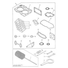 Gaskets, Tools for Yanmar 2TN66L-UTBA Engine