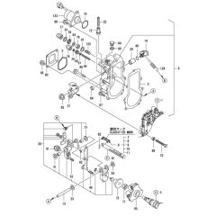 Governor Assembly for Yanmar 2TNV66-DMC Engine