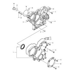 Gear Housing Assembly for Yanmar 2TNV66-DMC Engine