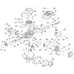Engine Assembly for Masport 300AL