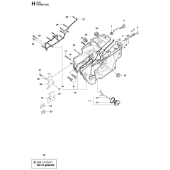 Crankcase Assembly For Husqvarna 3120XP Chainsaw