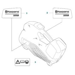 Decals for Husqvarna 325iB