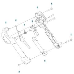 Handle for Husqvarna 325iR