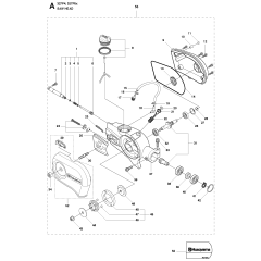 Saw Head Assembly for Husqvarna 327P Pole Pruners