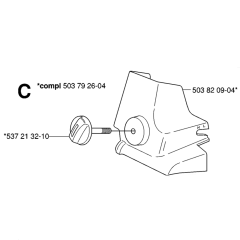 Filter Cover Assembly For Husqvarna 334t Chainsaw