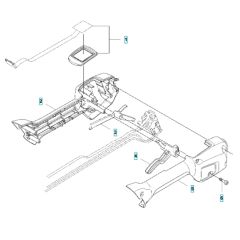 Handle Assembly for Husqvarna