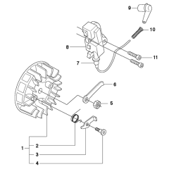 Ignition System Assembly For Husqvarna 338XPt Chainsaw