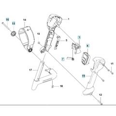 Throttle Controls for Husqvarna 340iBT