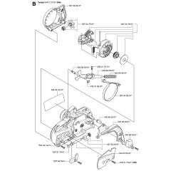 Chain Brake-1 Assembly For Husqvarna 345e Chainsaw