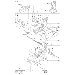 Crankcase Assembly For Husqvarna 353 Chainsaw
