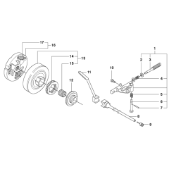 Clutch & Oil Pump Assembly For Husqvarna 357XP Chainsaw