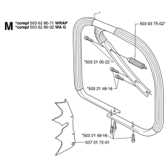 Handle-1 Assembly For Husqvarna 362XP Chainsaw