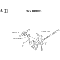 Service Updates Assembly For Husqvarna 362XP Chainsaw
