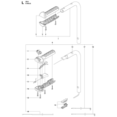 Handle Assembly For Husqvarna 365h Chainsaw