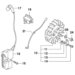 Ignition System Assembly For Husqvarna 365x-Torq Chainsaw