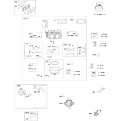 Carburettor Assembly for Briggs