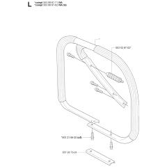 Handle-1 Assembly For Husqvarna 385 Chainsaw