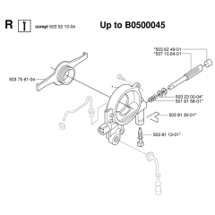 Clutch & Oil Pump Assembly For Husqvarna 385XP Chainsaw