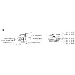 Husqvarna 400 H Electrical Assembly