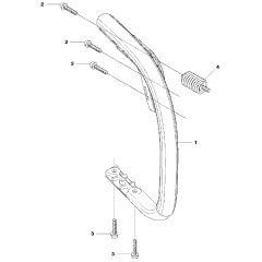 Handle Assembly For Husqvarna 445 Chainsaw