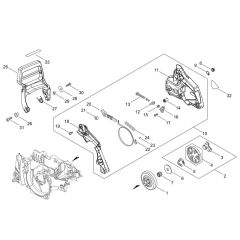 Chain Brake for Shindaiwa 451S