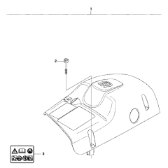 Cover Assembly For Husqvarna 455 Rancher Chainsaw